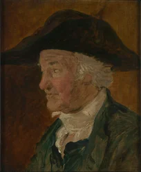 #39;Kommandør#39; Samuel Wilkes, en pensjonist fra Greenwich, ca. 1832 (maleri)
