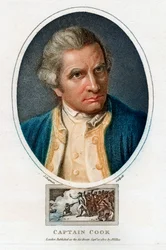 Portrett av James Cook, 1800