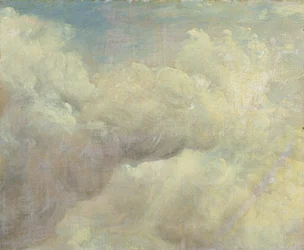 Cloud Study, ca. 1821 (olje på lerret)