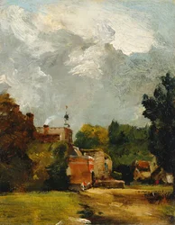 Østre Bergholt kirke, 1809.