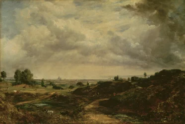 Hampstead Heath (olje på lerret)