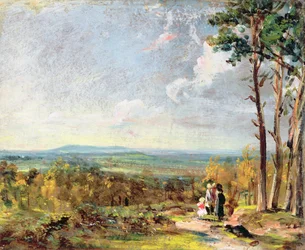 Hampstead Heath ser mot Harrow