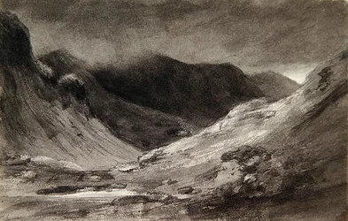 The vale of Newlands: En veldig stormfull ettermiddag