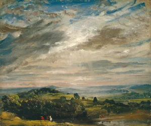 Utsikt fra Hampstead Heath, mot Harrow