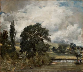 Water Meadows nær Salisbury, 1820-1829