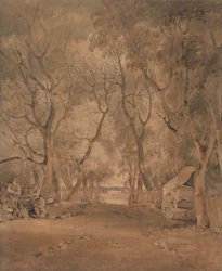 Inngang til Earlham Park, nær Norwich