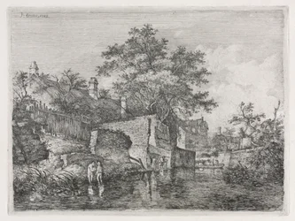 Forsiden av New Mills, 1813.