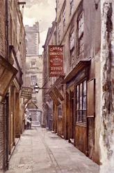 Botolph Alley, London, 1886