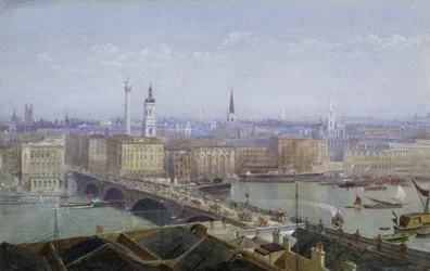London Bridge og London City, 1892