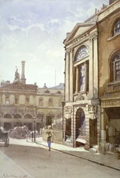 Watermen's and Lightermen's Hall, St Mary at Hill, City of London, 1888.