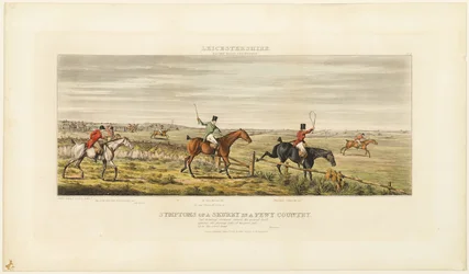 Symptomer på en Skurry, plate tre fra The Leicestershire Hunt