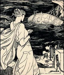 The Queen of the Magic Clew, c1900