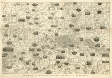 Environs of London, Windsor Castle til Gravesend