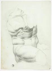 Torso av gammel statue