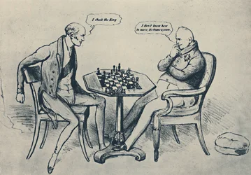A Game at Chess: Lord Grey Playing William IV, 1948