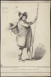 Barnaby Rudge og ravnen hans, illustrasjon fra 