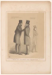 Spotprent møtte Lord Bentinck og Smith O