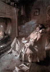 Et kyss fra skyttergravene, ca. 1920