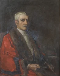 Portrett av rådmann George Harkus J.P.