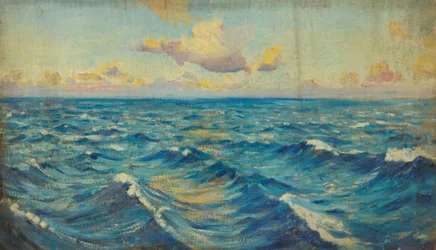 Sjølandskap, slutten av 1800-tallet - midten av 1900-tallet (olje på lerret)