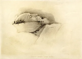 Dickens, dagen etter hans død, 1870