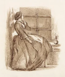 Lost Love, ca. 1859 (penn og blekk)