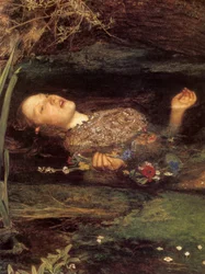 Ofelia, detalj