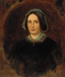 Portrett av fru William Evamy, ca. 1843