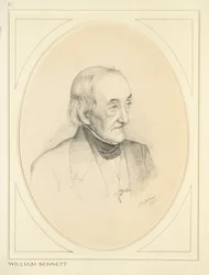 Portrett av William Bennett, 1850