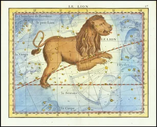 1776 - John Flamsteed - The Lion (Leo)