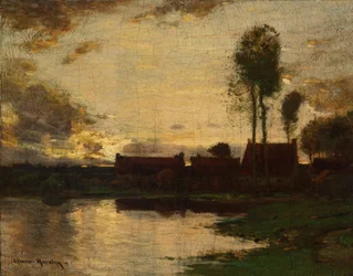 Lite landskap, ca. 1880-1890.