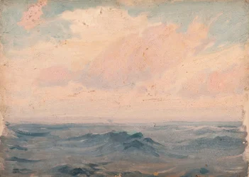 Sjølandskap, ca. 1900 (olje på lerret)