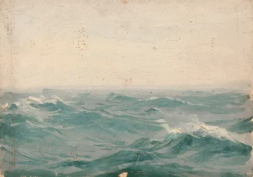 Sjølandskap, ca. 1900 (olje på lerret)