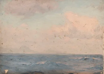 Sjølandskap, ca. 1900 (olje på lerret)