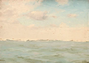 Sjølandskap, ca. 1900 (olje på lerret)