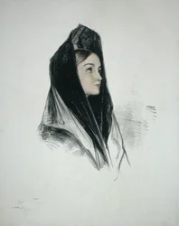 Jente i en mantilla, Sevilla