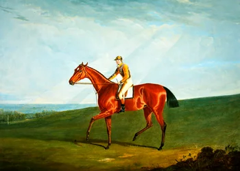 Ringlet med J. Jackson Up, ca. 1823 (olje på lerret)