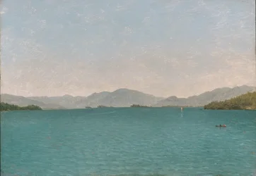 Lake George, fri studie, 1872.
