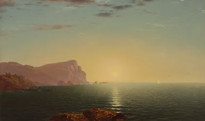 New England Sunrise, ca. 1863