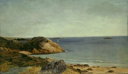 Rocky Coast, ca. 1860.