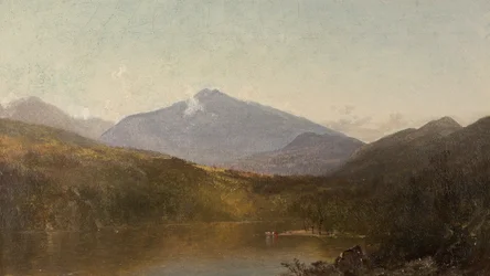 De hvite fjellene fra Shelburne, NH