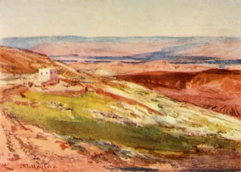 Jordandalen fra Oljeberget, 1902.