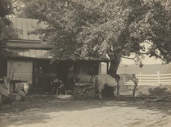 Landhandel og postkontor, 1890–1900 (foto)