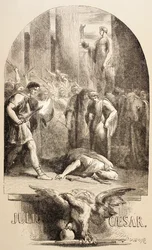 Illustrasjon til «Julius Cæsar» av William Shakespeare
