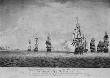 Slaget om de hellige, c1795