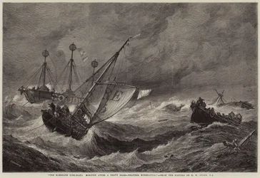 The Ramsgate Life-Boat, Morning after a Heavy Gale, Værmoderering