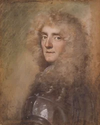 Portrett av Philip Woolrich (pastell og kritt på papir)