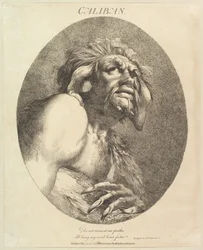 Caliban, tolv figurer fra Shakespeare, 20. mai 1775