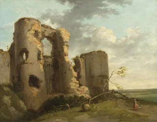 West Gate of Pevensey Castle, Sussex