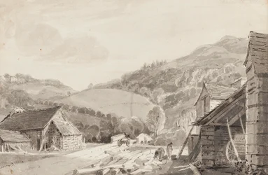 Skelwith, 1821 (wc på papir)
